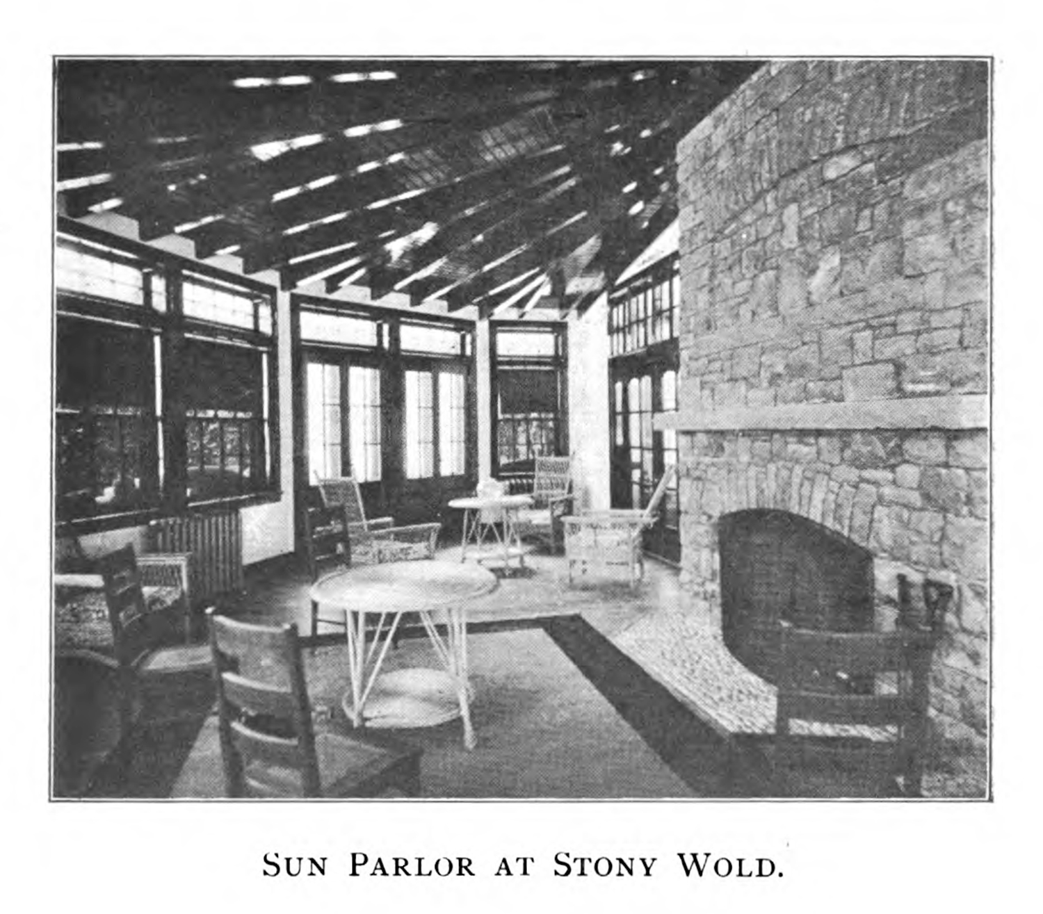 An example of a sun parlor.